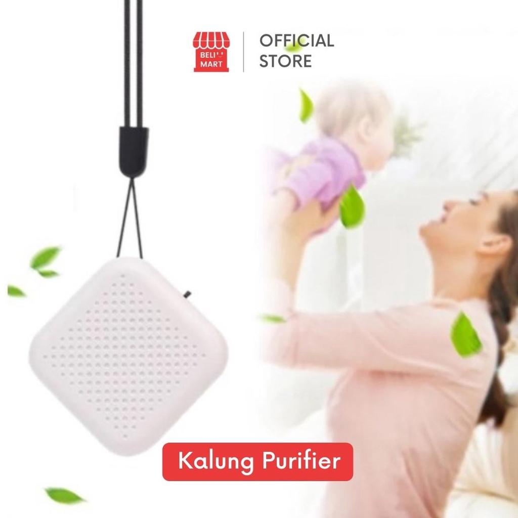 Air Purifier Sterilizer Portable Wearable Necklace | Kalung Air Purifier Ion Negatif Portable