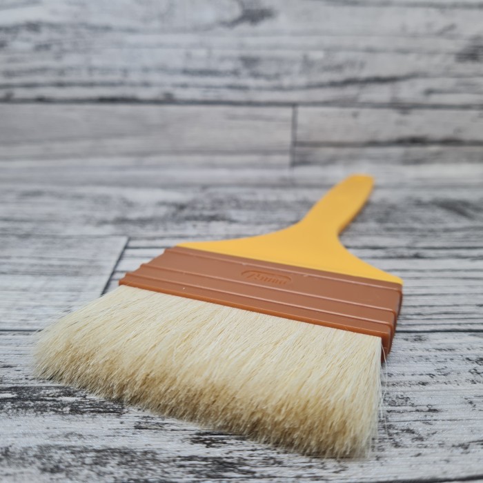 

sanneng wool pastry brush 7.5cm SN4121/ kuas oles roti gagang plastik