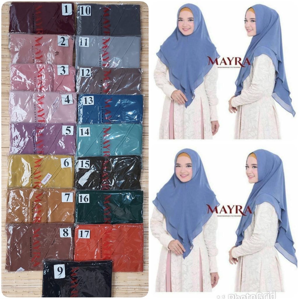 KHIMAR DELIA by MAYRA Non PLAT