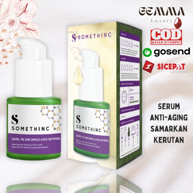 (GOSEND/COD) SOMETHINC Level 1% ENCAPSULATED RETINOL SERUM - SERUM ANTI AGING SAMARKAN KERUTAN