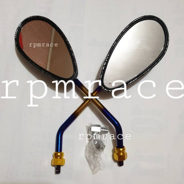 Spion carbon twotone model satria fu universal beat vario scoopy mio soul xeon jup z mx vixion dll