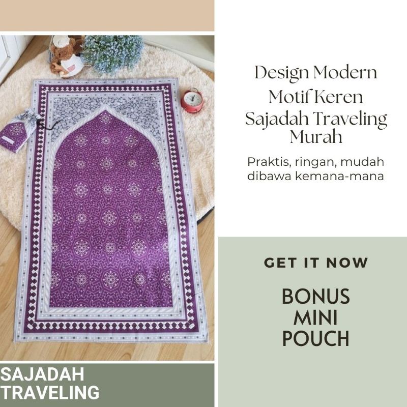 Sajadah Traveling Sajadah Traveling Pouch Sajadah Murah