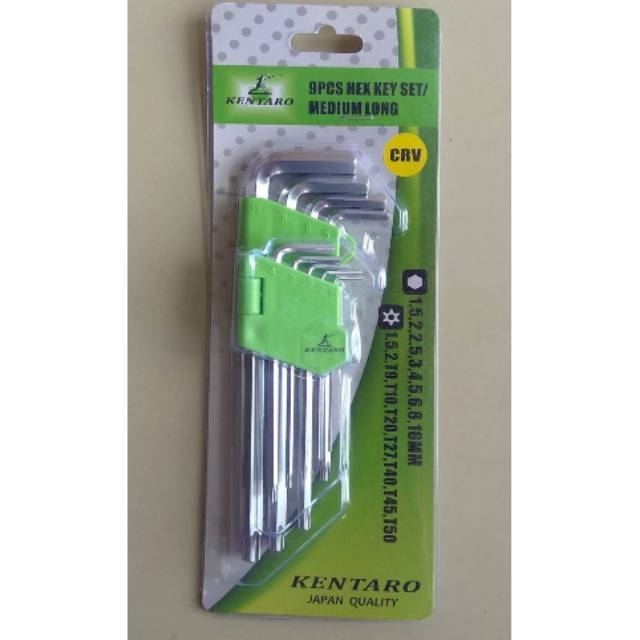 Kunci L /L bintang set Kentaro