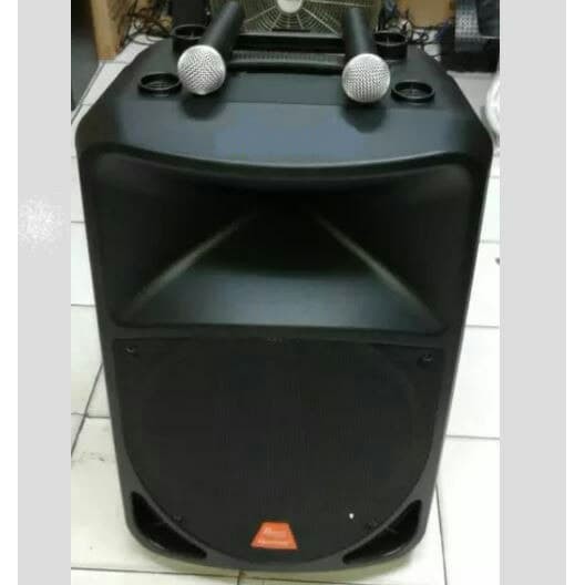 Speaker Portable Wireless BareTone BT-3H1515BWR 15 Inc Original banyak bonusnya