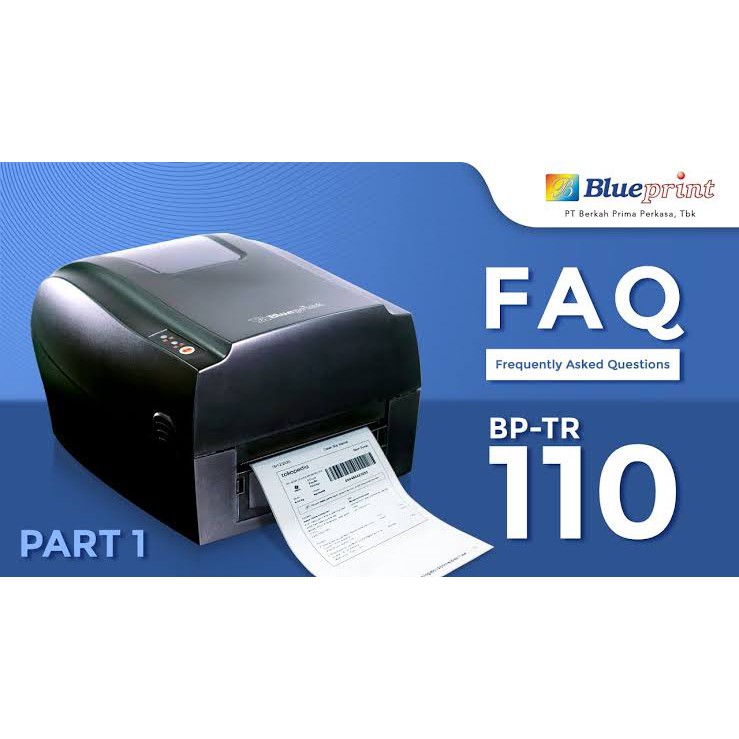 TR110 Printer Barcode Thermal / Label BLUEPRINT BP-TR110 (USB+Serial+LAN)