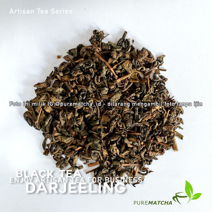 

TEH-DAUN- ARTISAN TEA CAFE - DARJEELING TEA 50GR BLACK TEA TEH HITAM DARJELING -DAUN-TEH.