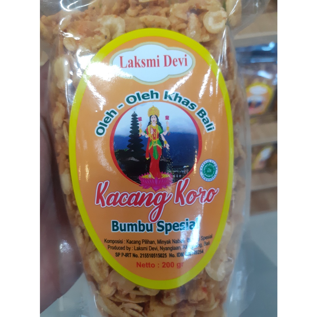 

KACANG KORO “LAKSMI DEVI” BUMBU SPECIAL ASLI KLUNGKUNG BALI 200GR