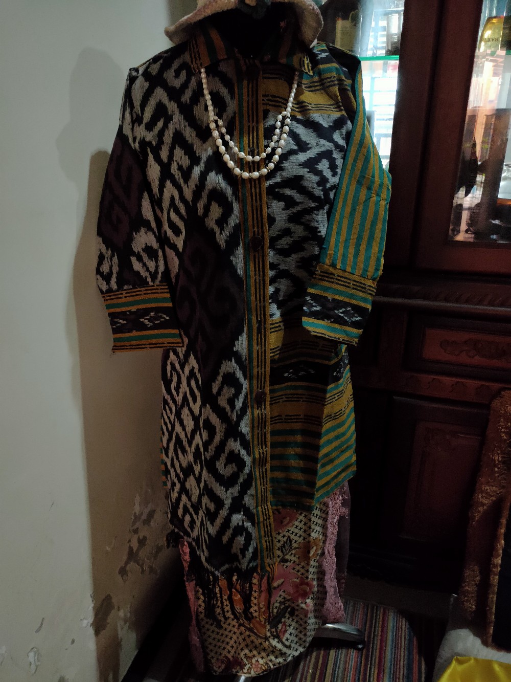 Termurah Cod - Atasan Wanita Batik Inggita Tunik Tenun Troso Terhitz Exslusive Original