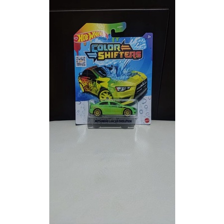 Hot Wheels Color Shifters Mitsubishi Lancer Evolution