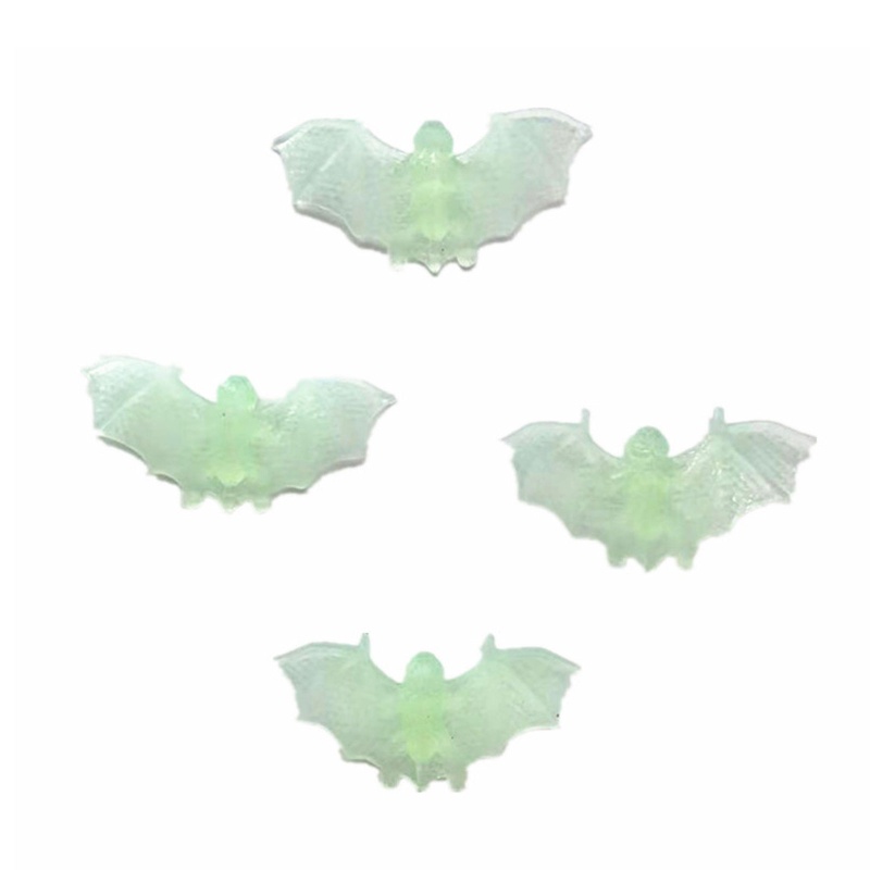 20pcs Stiker Dinding Decal Desain Kelelawar 3D Untuk Dekorasi Halloween