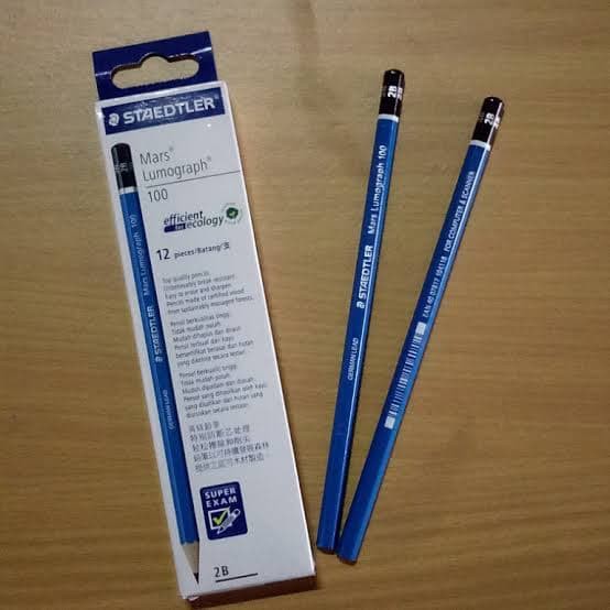 

Pensil 2B Staedtler PAK@12pcs/Pencil Komputer/Pensil Ujian Staedler 2B/Pencil 2B