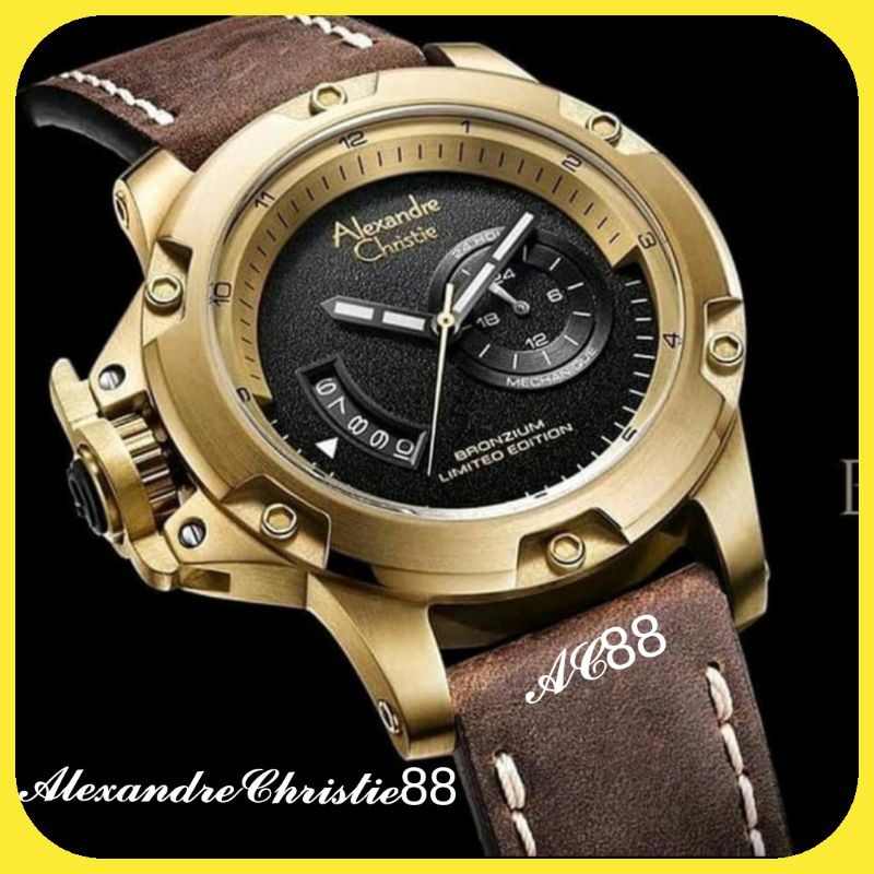 Jam Tangan Alexandre Christie AC6481 AC 6481 BROZIUM LIMITED Edition