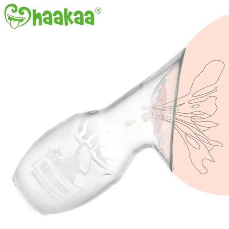 haakaa generation 2 silicone breast pump with suction base