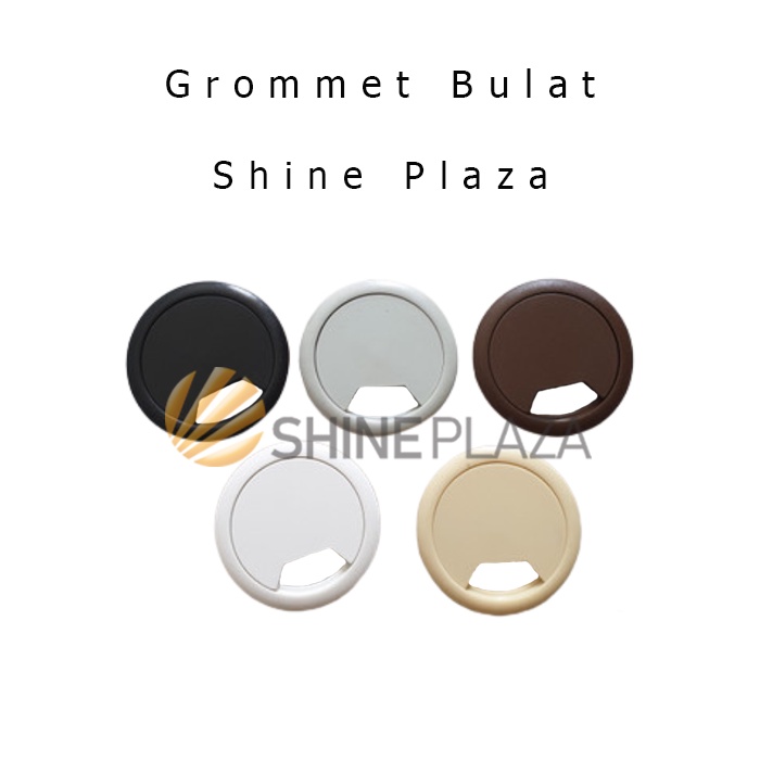 

Tutup Lubang Kabel Bulat Plastik - Groumet Grommet Gromet Cable Meja