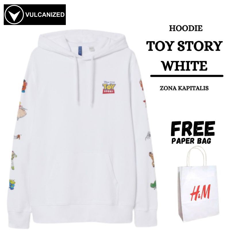 HOODIE HnM TOY STORY WHITE