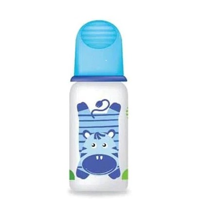 Baby Safe Feeding Bottle 125ml Biru JS003