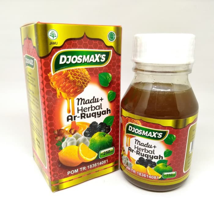 

Madu Plus Herbal Ar-Ruqyah Djosmaxs - Membantu Menjaga Daya Tahan Tubuh dan Mengurangi Lemak Darah