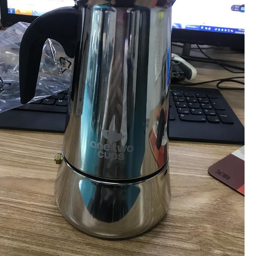 JLY 351 Teko Kopi Espresso Coffee Maker Moka Pot Teko Filter Teko Kopi Penyaring Kopi ...