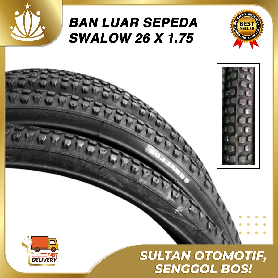 Ban Luar Sepeda SWALLOW MTB 26 x 175