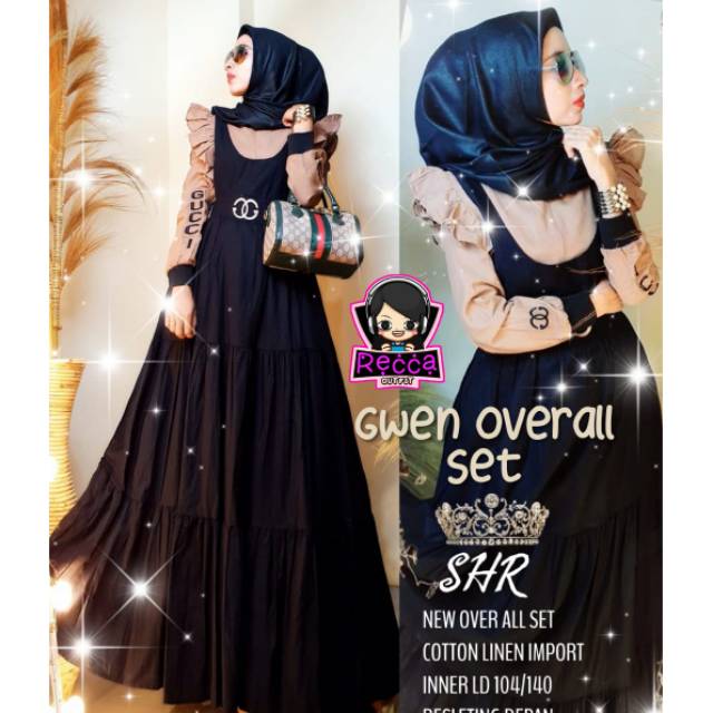 Gwen Overall set // ORI SHR