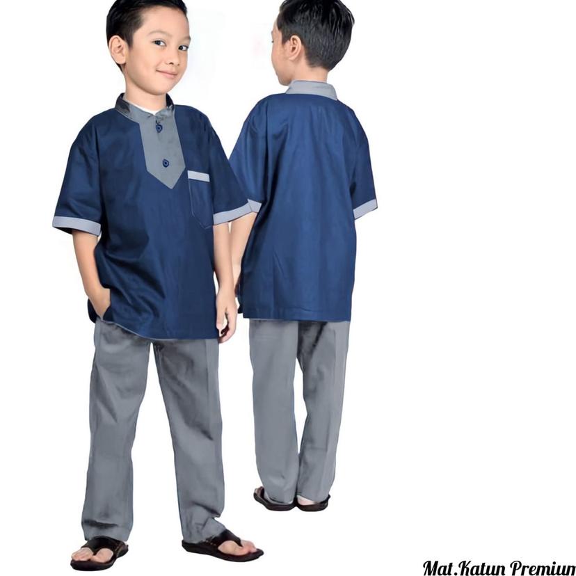 ✦ Stelan Koko ANAK RAFA, Baju Muslim Anak , KOKO ANAK KEKINIAN 2022 ⅍