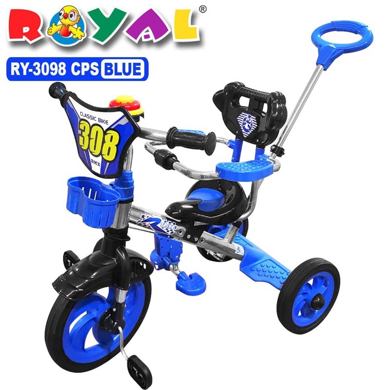 Tricycle Royal 3098 CPS Sepeda Roda Tiga Anak Bayi Balita