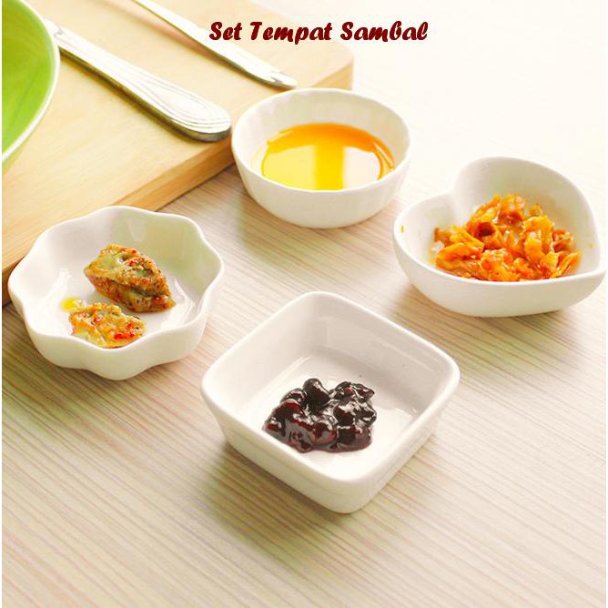 

Mmpap295- Set Tempat Sambal ( 1 Set Isi 4 Pcs Motif Berbeda, Bahan Keramik) 916X
