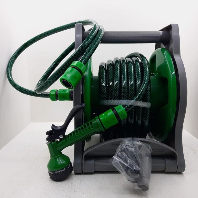 Semprotan Taman Gulung / Hose Reel 15m