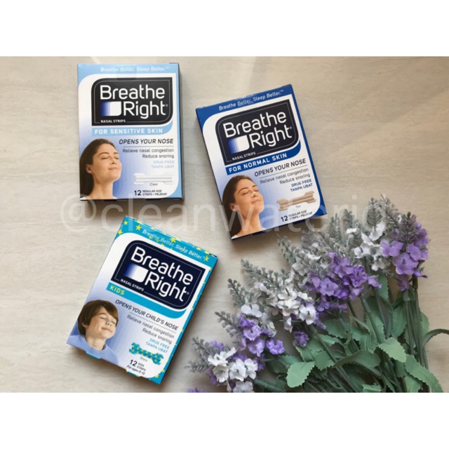 BREATHE RIGHT nasal strip for ADULTS and KIDS ORI