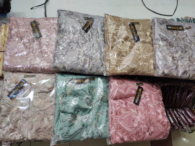 (cod)gamis Lakuna Kebaya /gamis/gamis Batik/set Gamis/batik Gamis