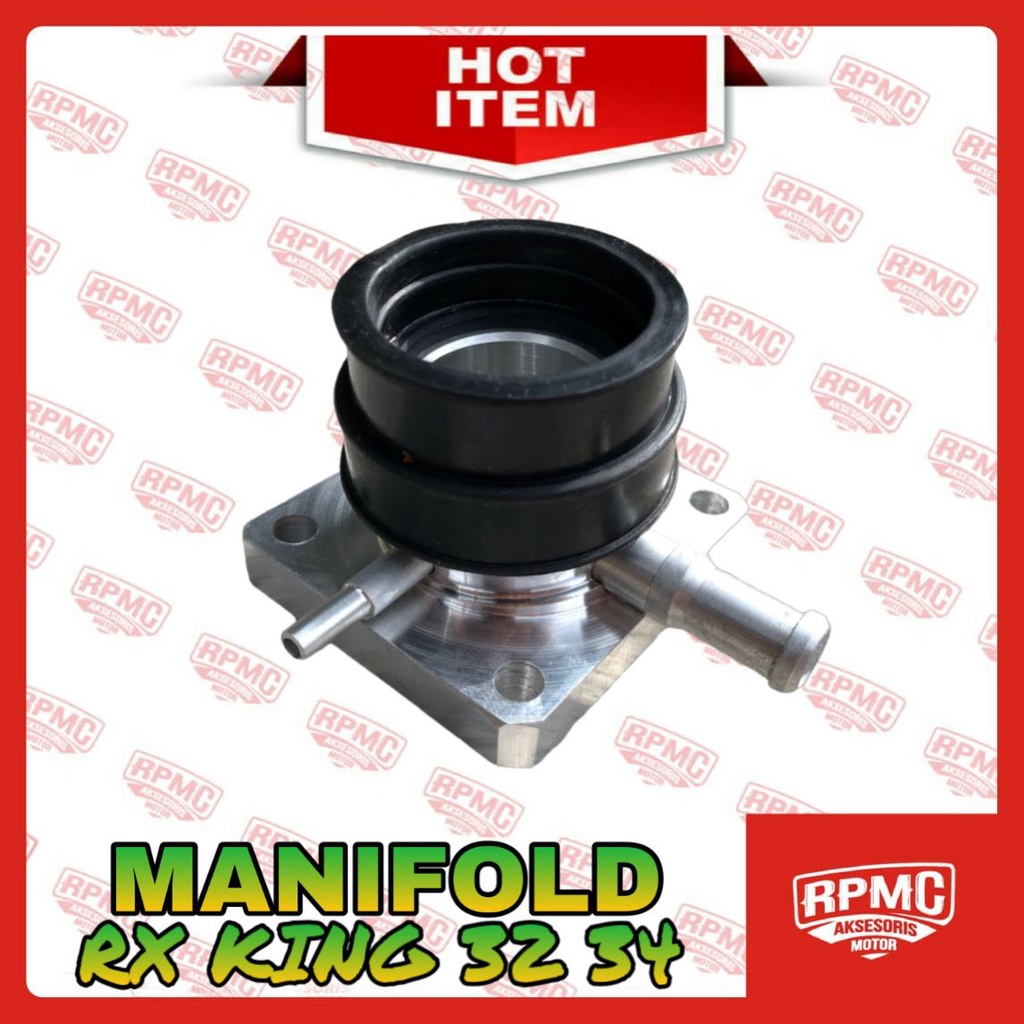 INTAKE MANIFOLD RX KING INTEK MANIPUL MANIPOL MIRING CNC RXKING KARBU PE 28 30 32 34 38