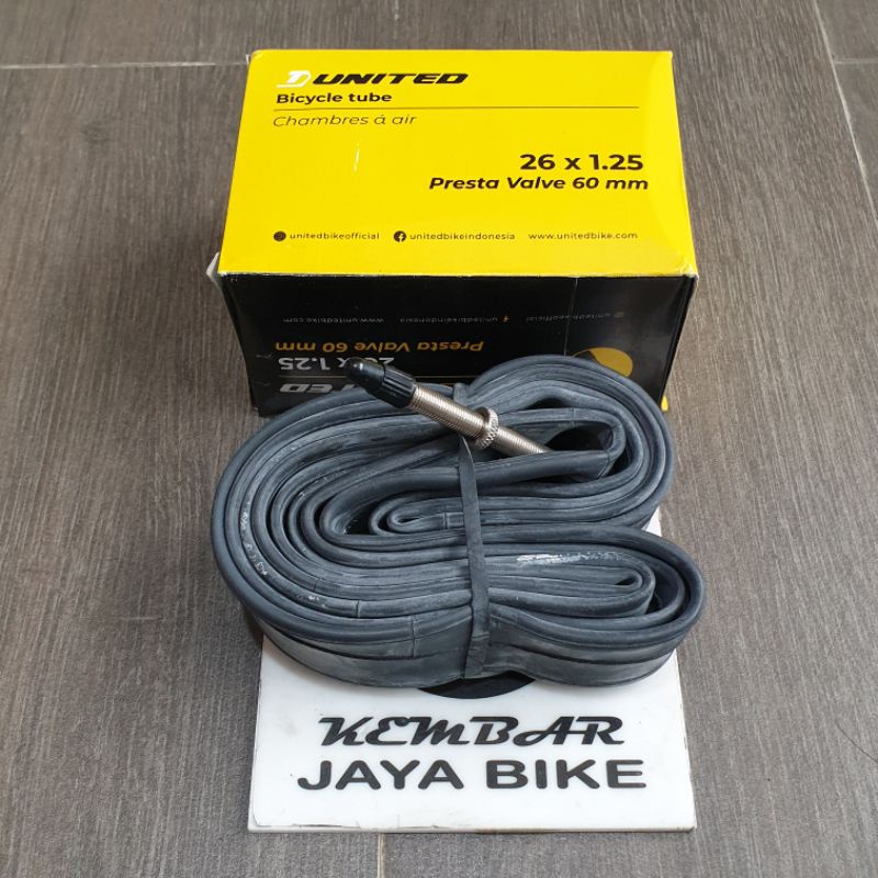 Ban Dalam United 26 x 1.25 FV60