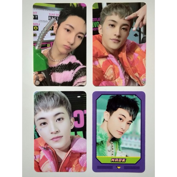 PHOTOCARD ALBUM GLIMO PC RENJUN GLITCH PC MARK GLITCH MATCHING GAME CARD MARK NCT DREAM