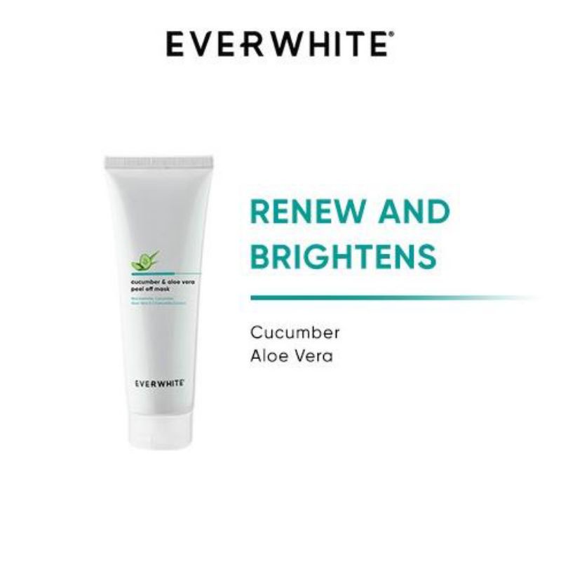 EVERWHITE Cucumber &amp; Aloe Vera Peel Off mask - 125g