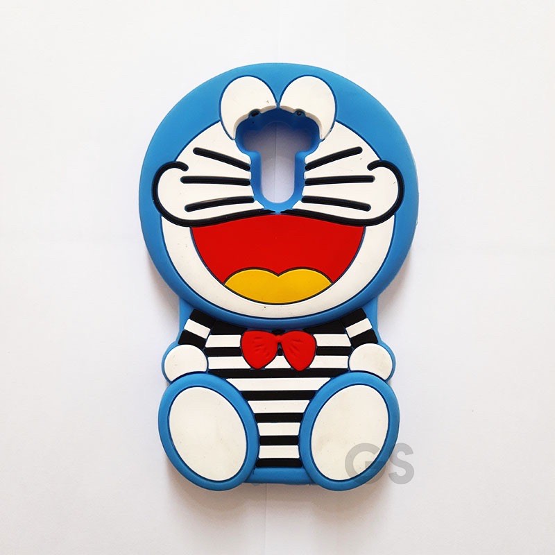 Silikon 3D karakter REDMI 4 PRIME  softcase boneka karakter lucu / silikon tebal karakter lucu / case anak anak warna biru / pelindung hp