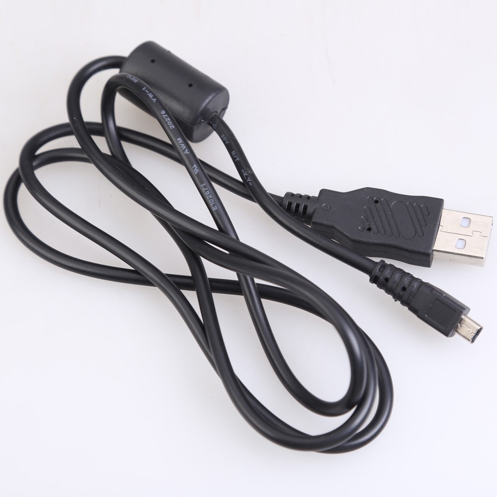 1M 8Pin Mini Connector USB 2.0 High Speed Type USB Cable for Nikon Coolpix S01 S2600 S2900 S4200