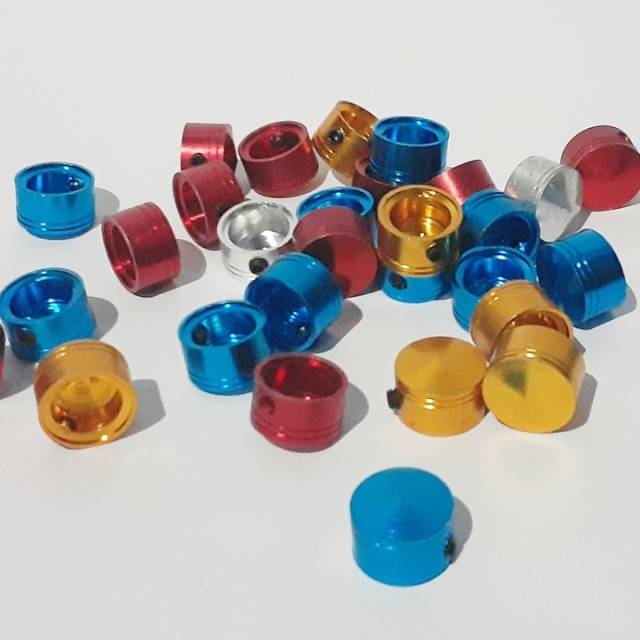 Monel tutup baut 8 10 12 14 17 19 full aluminium variasi