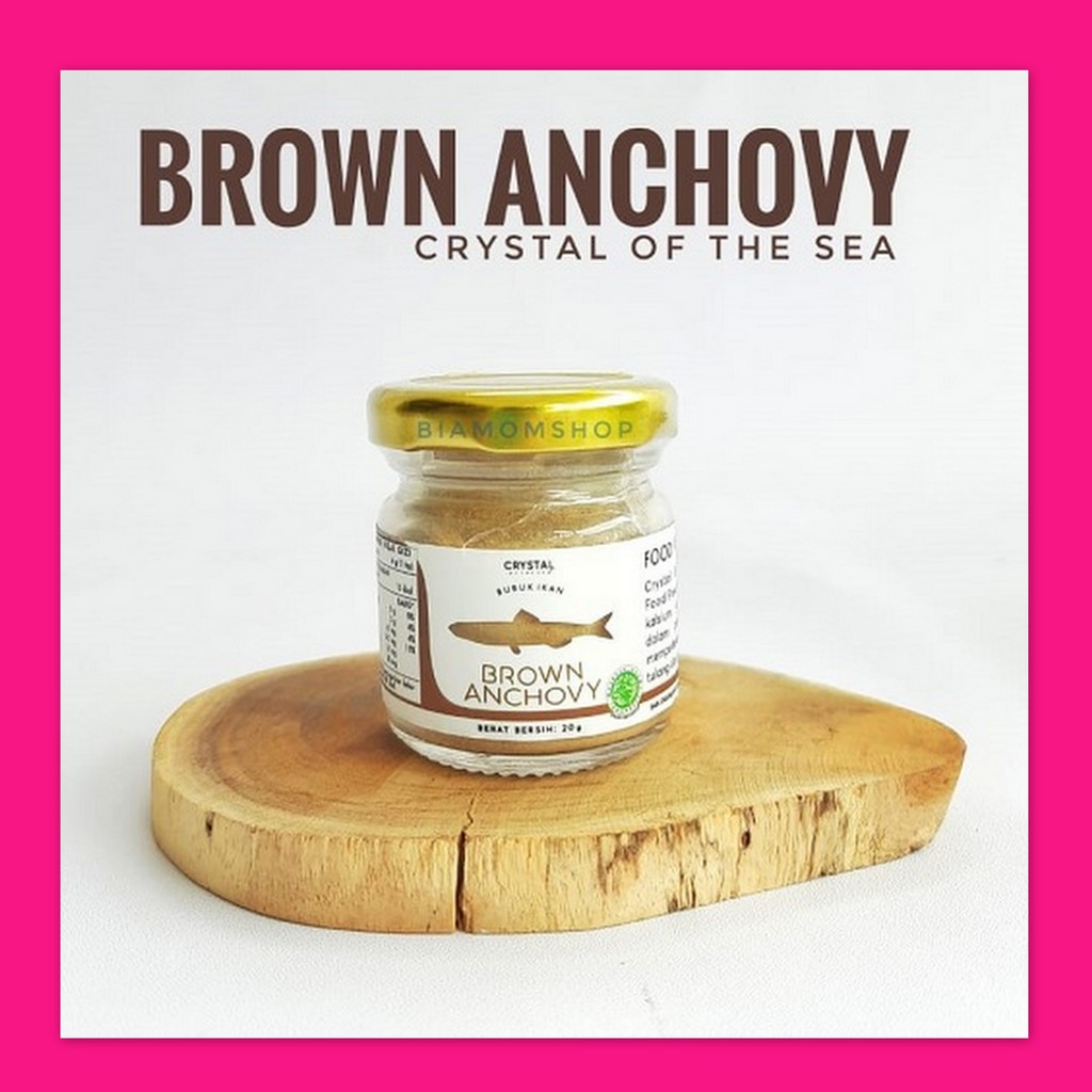 

BUBUK TERI JENGKI MPASI BROWN ANCHOVY POWDER