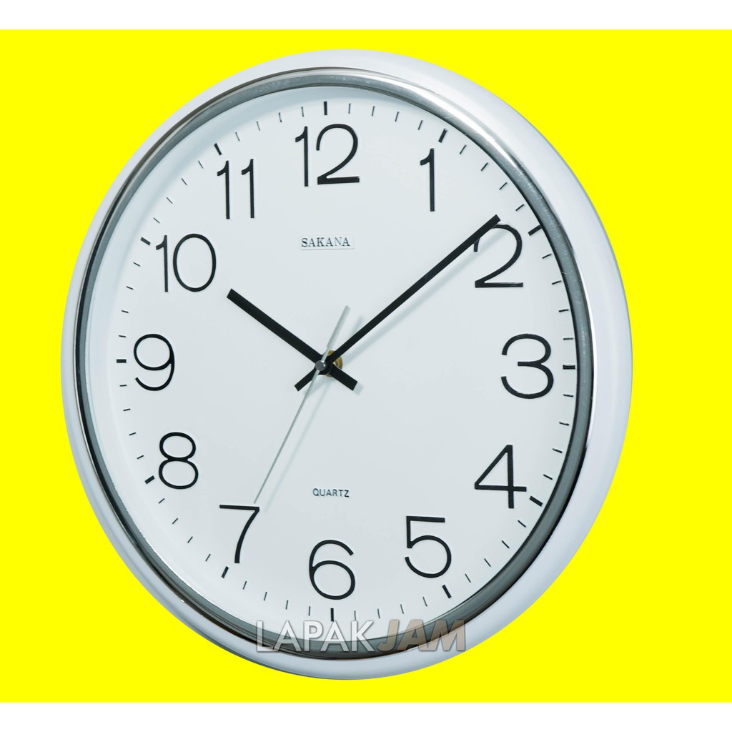 Jam Dinding Kantor Jamdinding Polos Minimalis Hiasan Dinding Wall Clock SAKANA 880