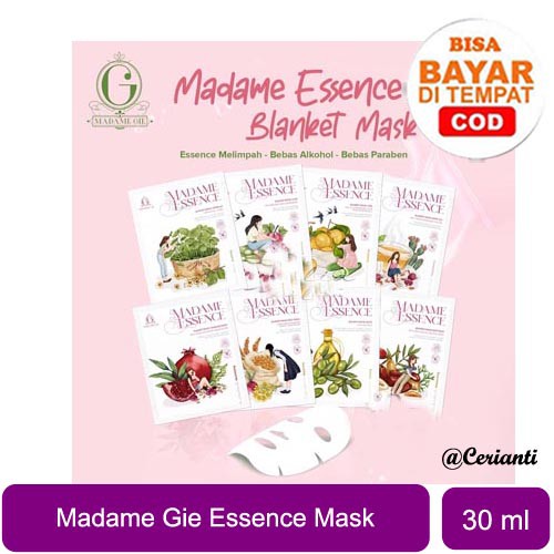 Madame Gie Madame Essence Blanket Mask - Skincare Masker