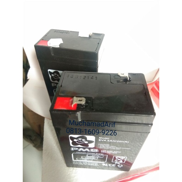 Aki 6v 4,5ah Aki 6 Volt Aki Mobilan Anak Aki Motoran Anak Aki Sparepart Mainan Aki Serbaguna
