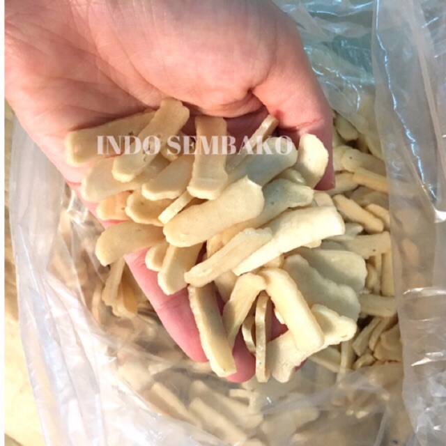 Kerupuk Ikan / Kerupuk ikan tan 1kg / krupuk asli palembang / Krupuk ikan Kecil / Tan 1 kilogram