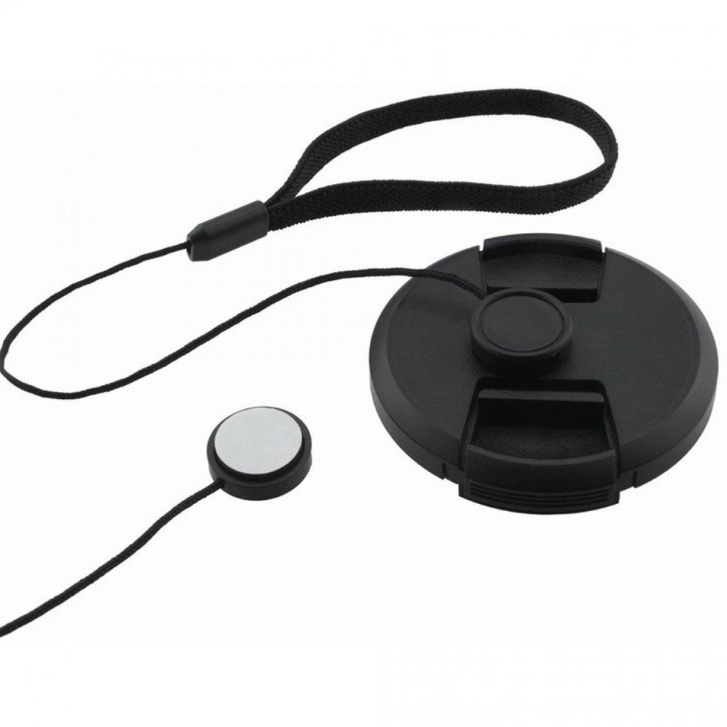 Tali Tutup Lensa Kamera Anti Lost Lens Cap Strap - JH-FDS01 [Hitam]