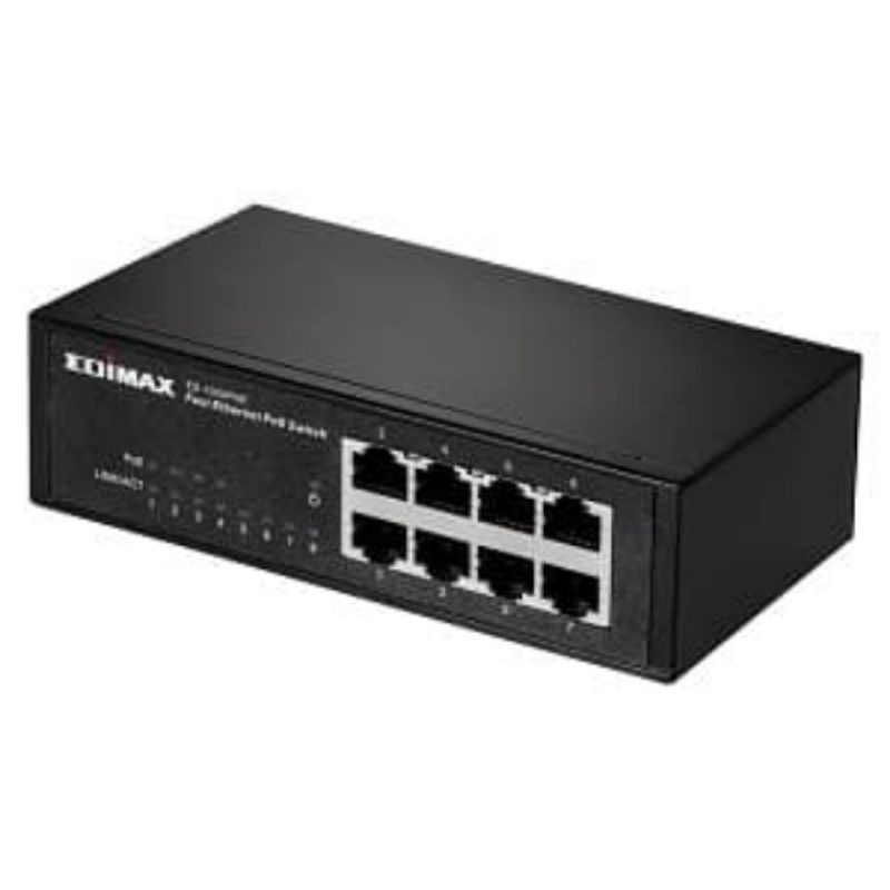 EDIMAX ES-1008PHE - Switch 4Port PoE With 8Port Fast Ethernet Switch