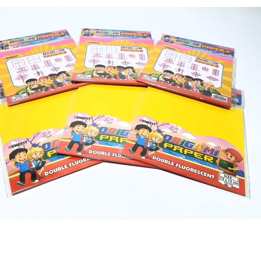 

Terlaku..!! Harga Grosir (5Sets/100Lbr ) Kertas ORIGAMI Paper Double Fluorescent Uk 12x12cm BENEFIT OR-1201 Termurah