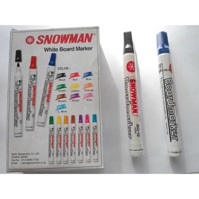 

SPIDOL WHITE BOARD SNOWMAN BG 12- KCW