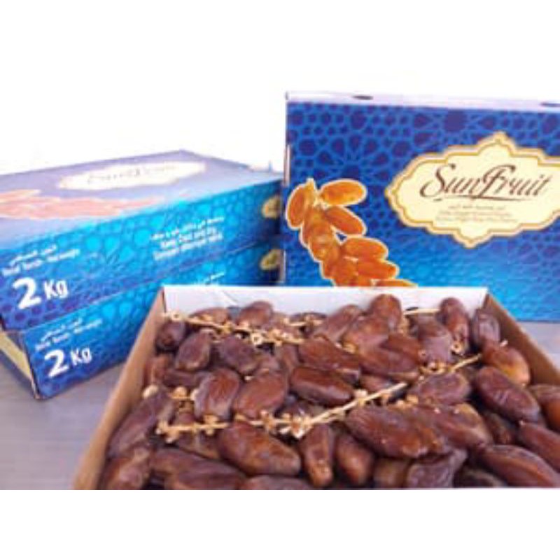 

Kurma Tunisia Tangkai 2kg Kemasan Plastik