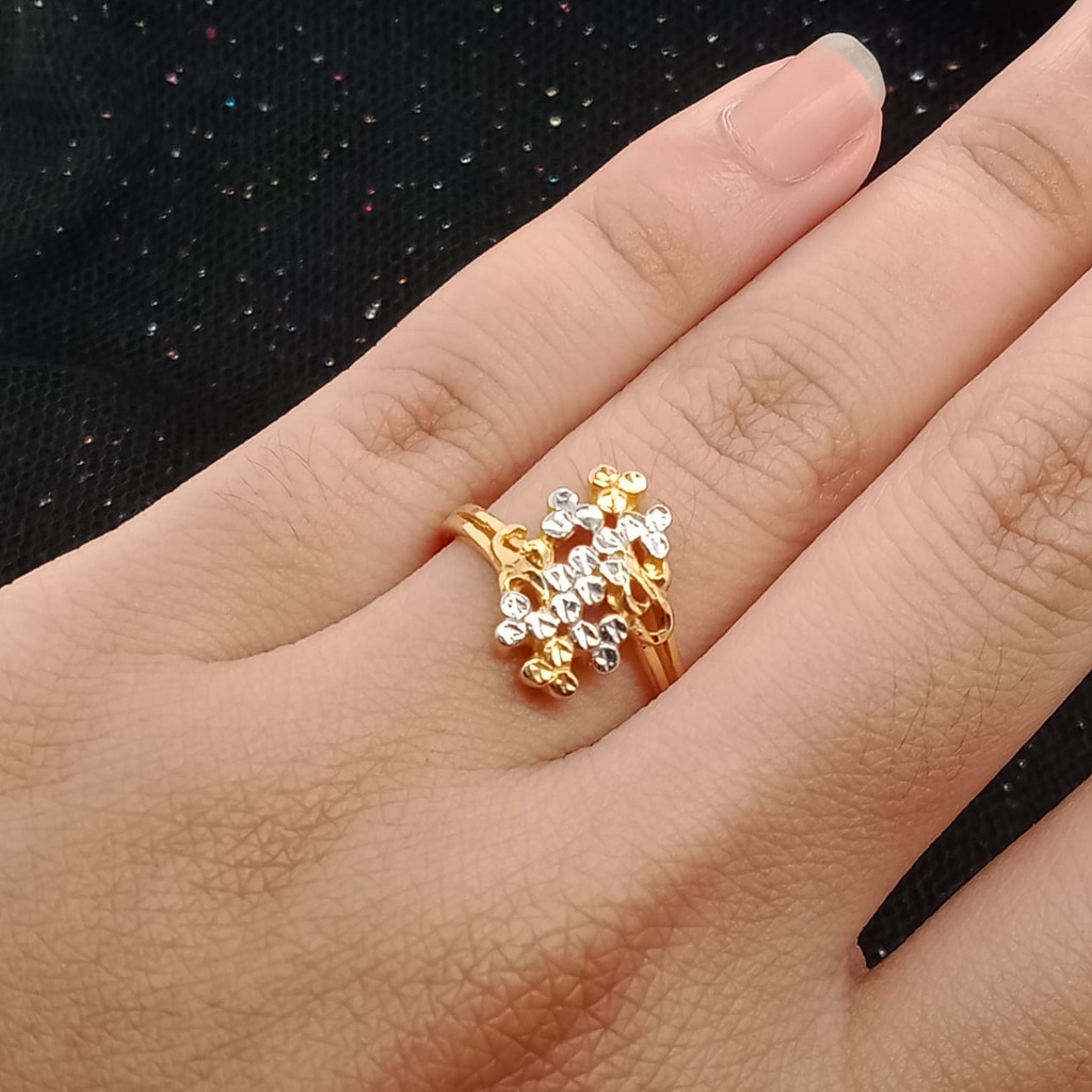 Cincin Emas 17K - 2.35 gr Kadar 750 - CMS200000022