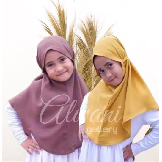 Jilbab Instan Bergo Maryam Anak-1