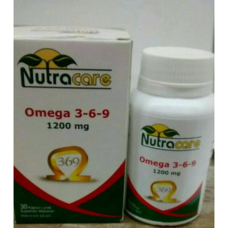 NUTRACARE OMEGA 369 1200 MG (KOLESTEROL, TRIGLISERIDA, JANTUNG)
